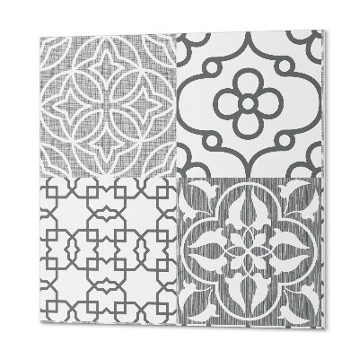 Pvc wall panels Geometric motif in combination
