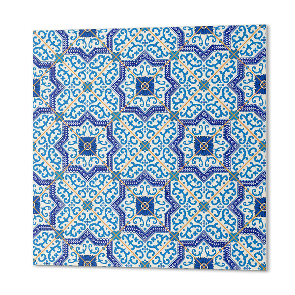 Self adhesive vinyl floor tiles Decorative patterns in the ornamental style