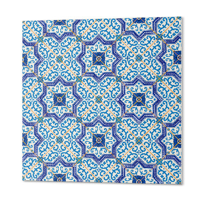 Self adhesive vinyl floor tiles Decorative patterns in the ornamental style