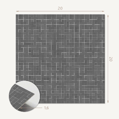 Pvc wall panels Line geometry in an abstract style