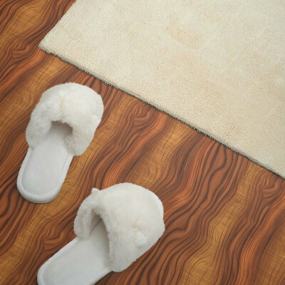 Self adhesive vinyl floor tiles Wooden waves style