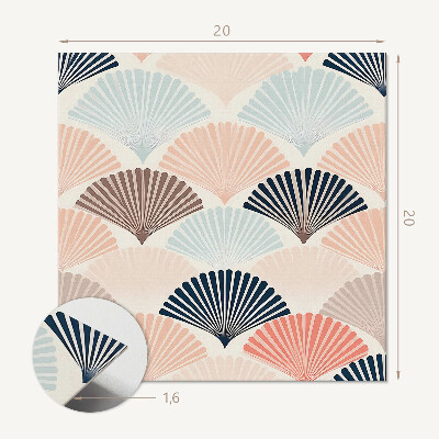 Pvc wall panels Fans in the rhythm of the waves