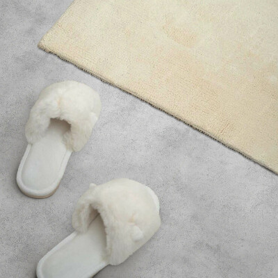 Self adhesive vinyl floor tiles Raw concrete in a minimalist style