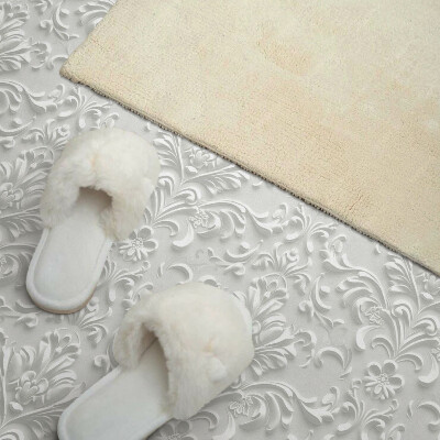 Self adhesive vinyl floor tiles Sophisticated three-dimensional pattern