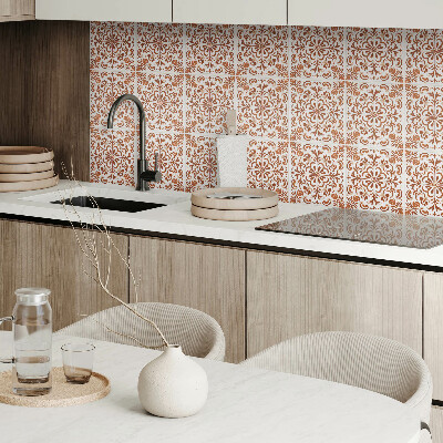 Pvc wall panels Ornaments with a floral motif