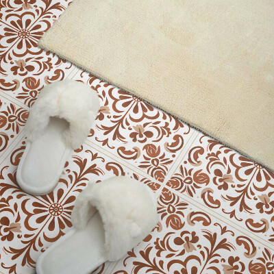 Pvc wall panels Ornaments with a floral motif