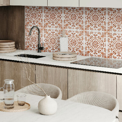 Pvc wall panels Ornaments with a floral motif
