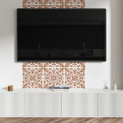 Pvc wall panels Ornaments with a floral motif