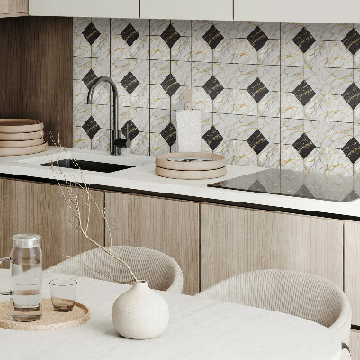 Vinyl tiles Luxurious marble pattern