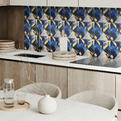 Pvc wall panels Shapes in shades