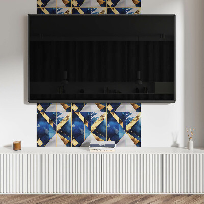 Pvc wall panels Shapes in shades