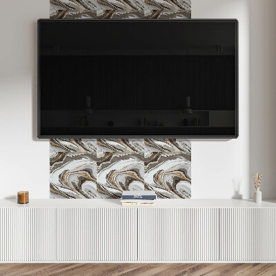 Vinyl tiles Wavy patterns in a modern style