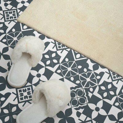 Self adhesive vinyl floor tiles Tiles with geometric patterns