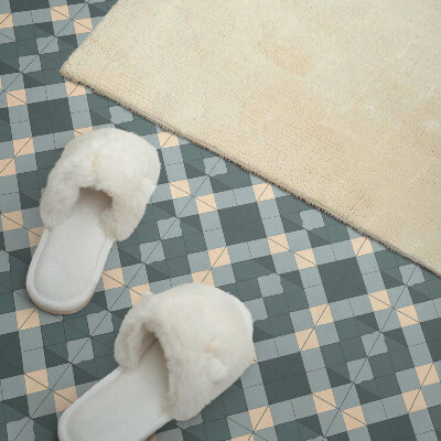 Vinyl tiles Rhombuses in modern