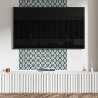 Vinyl tiles Rhombuses in modern