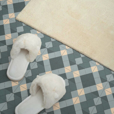 Vinyl tiles Rhombuses in modern