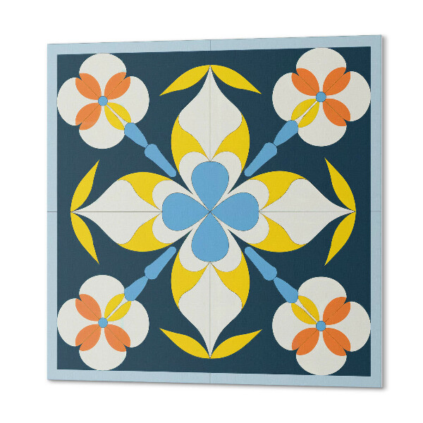 Self adhesive vinyl floor tiles Plant design