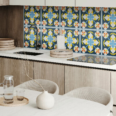 Self adhesive vinyl floor tiles Plant design