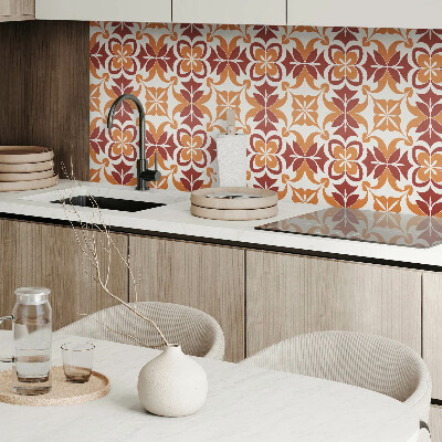 Pvc wall panels A plant pattern with leafy accents