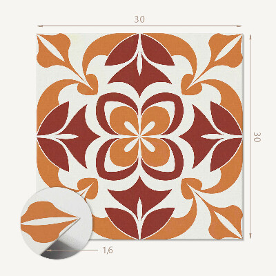 Pvc wall panels A plant pattern with leafy accents