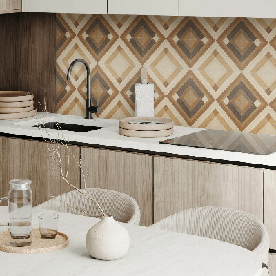 Pvc wall panels Checkered geometry