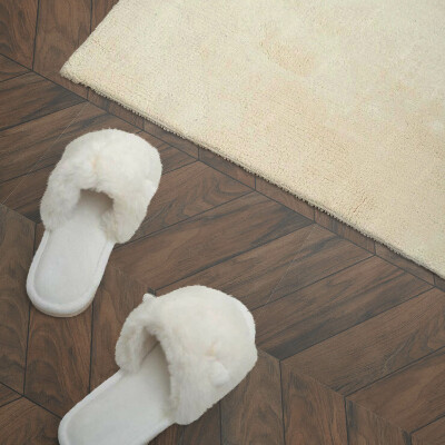 Vinyl tiles Herringbone board motif