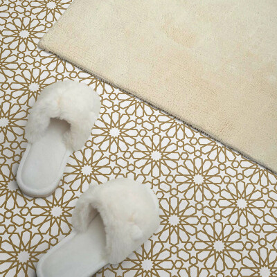 Pvc wall panels Star motif in geometric shapes