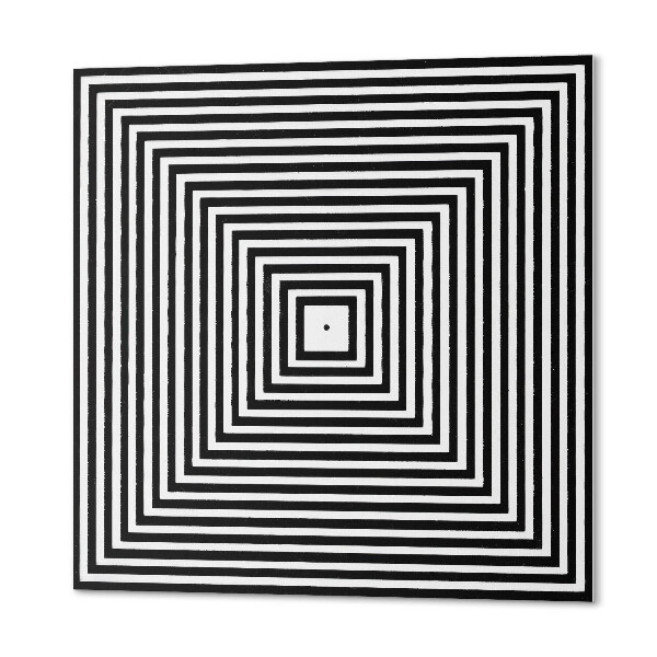 Vinyl tiles Square concentric lines motif
