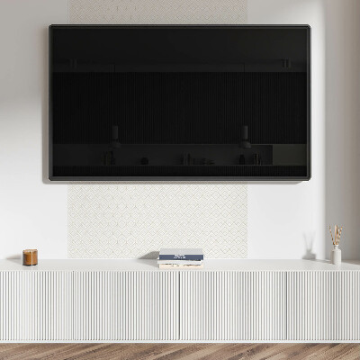 Pvc wall panels Rhombuses in a modern geometric approach