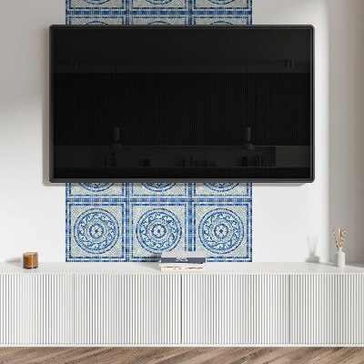Vinyl tiles Sky-inspired mosaic pattern