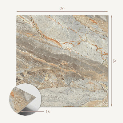 Pvc wall panels Marble pattern with subtle veins
