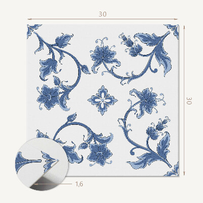 Pvc wall panels Floral pattern