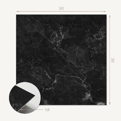 Vinyl tiles Marble with subtle lines