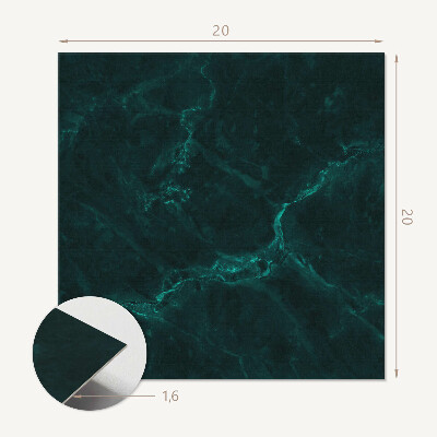 Self adhesive vinyl floor tiles Creating marble with subtle veins