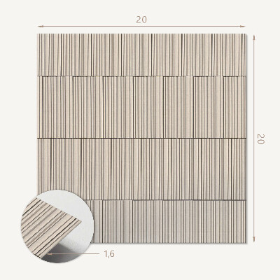 Pvc wall panels Parallel lines pattern