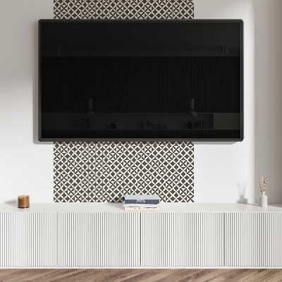 Pvc wall panels Abstract motif with geometric shapes