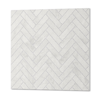 Vinyl tiles Herringbone spatial motif
