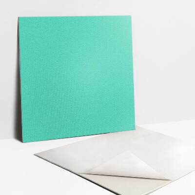 Vinyl tiles Turquoise colour