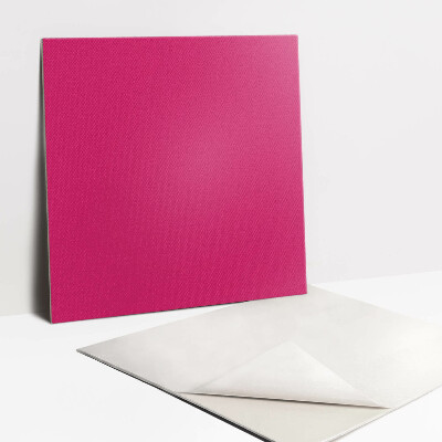 Vinyl tiles Pink colour