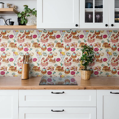 Vinyl tiles Colorful sweets