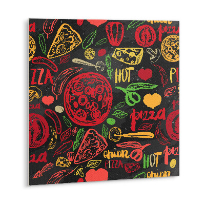 Vinyl tiles Fast food pizza themes