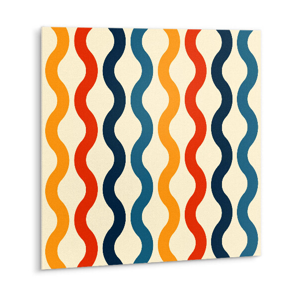 Vinyl tiles Colorful boho waves