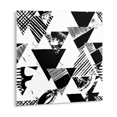 Vinyl tiles Patterned triangles