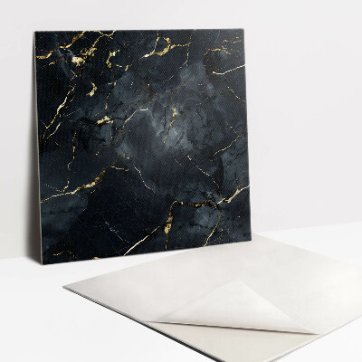 Vinyl tiles Marble with gold