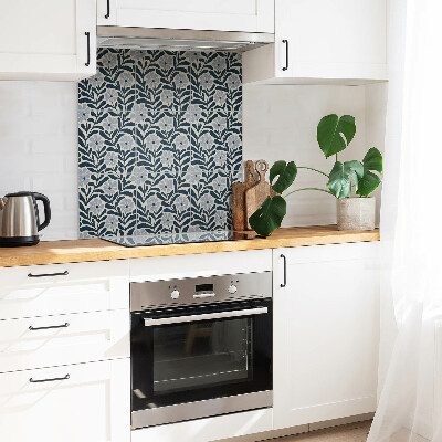 Vinyl flooring tiles Painted flowers