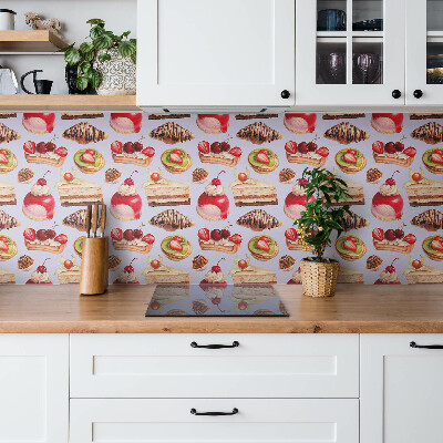 Vinyl wall tiles Cartoon dessert