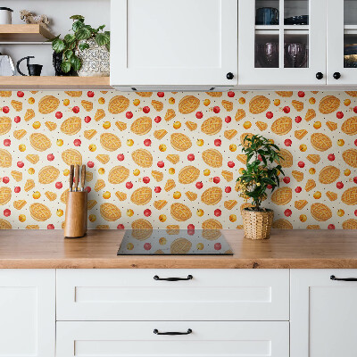 Vinyl wall tiles Fruity muffins