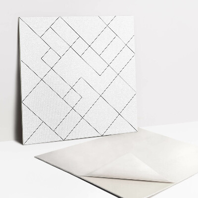 Vinyl tiles Minimalist squares