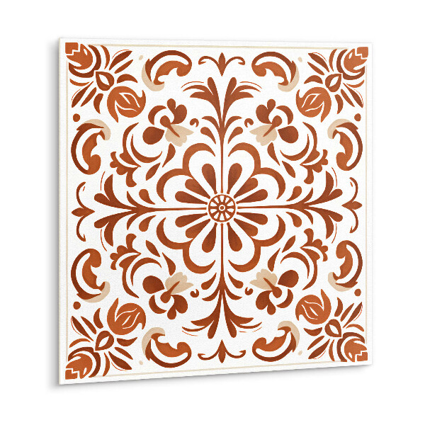 Self adhesive vinyl floor tiles Patterned ornament