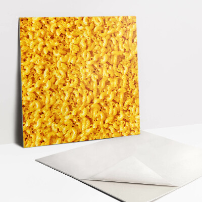 Vinyl wall tiles Cheese pasta